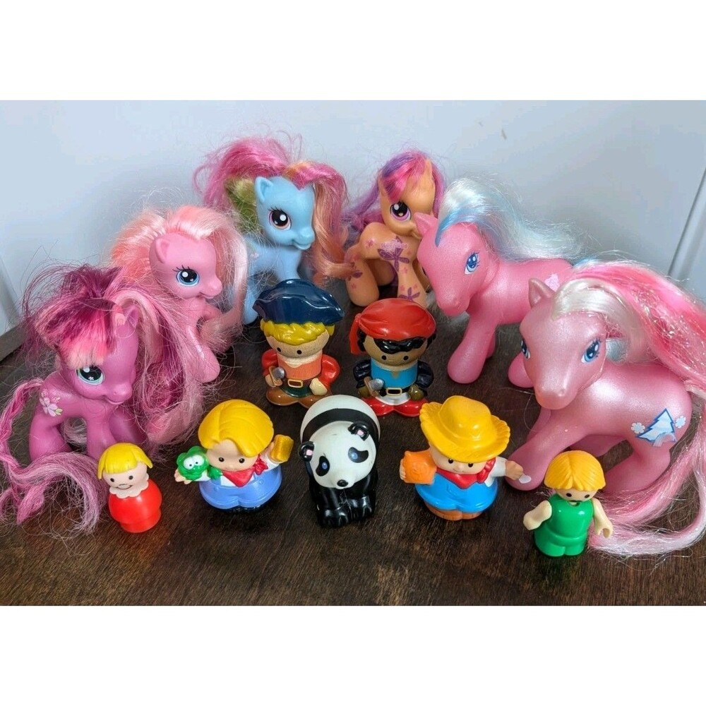 My Little Pony Fisher Price Little People Lil People Playmates Play Town Pirates
